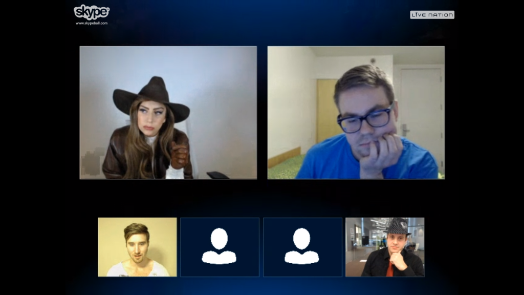 Skype with Gaga